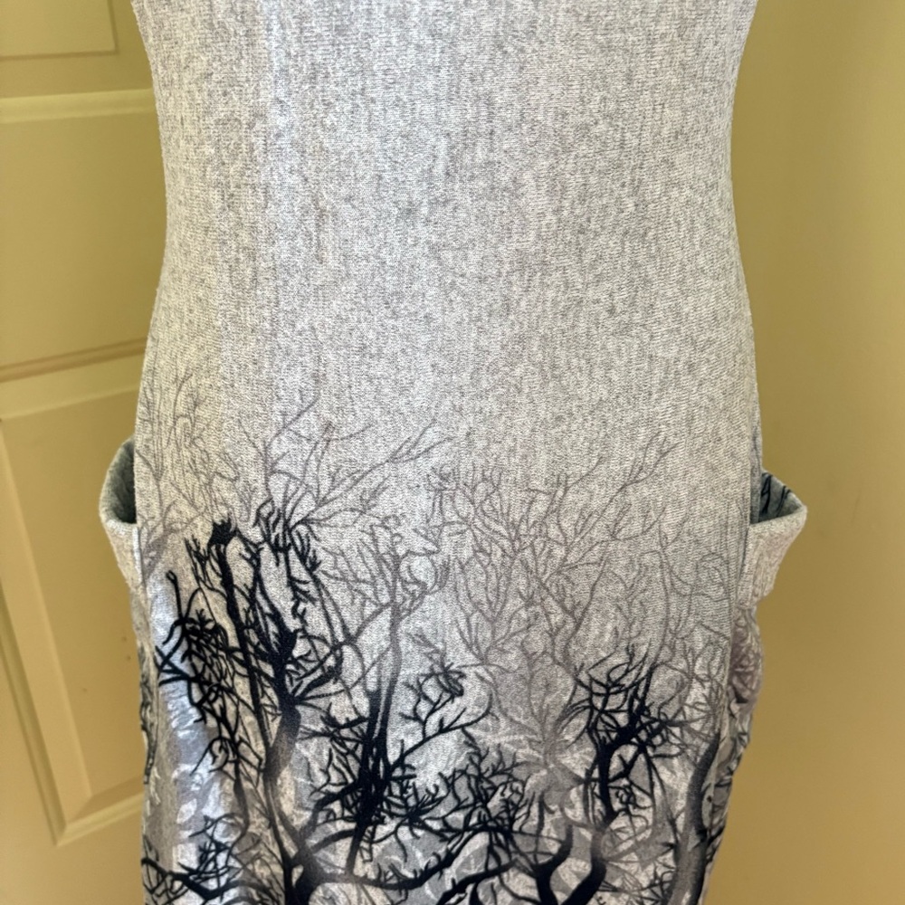 LA SOUL Tree-Print Dress size M - Picture 7 of 13
